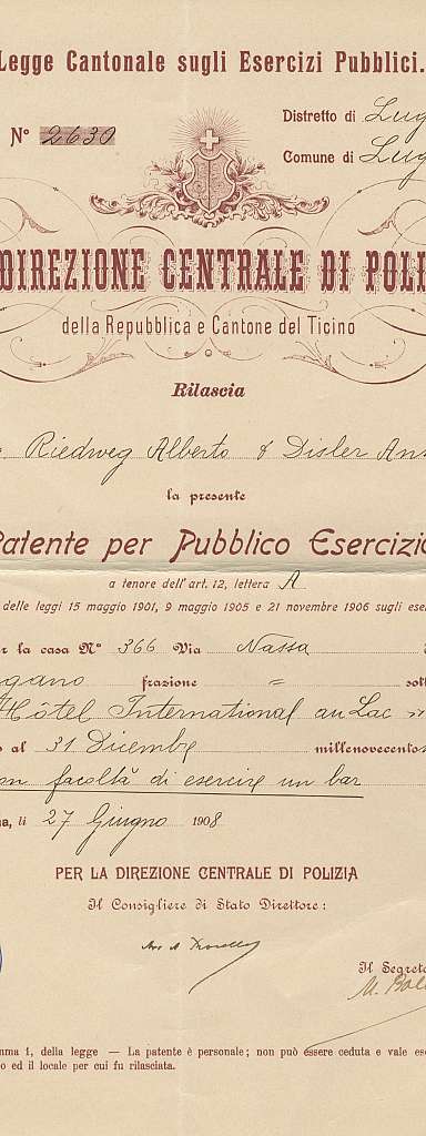 214.1 Patente 1908