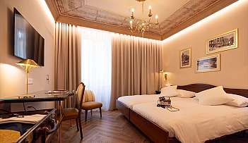 Camera elegante e accogliente