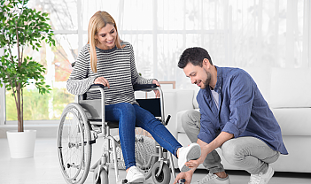 Assistance en fauteuil roulant