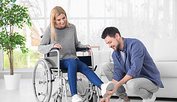 Assistenza in sedia a rotelle