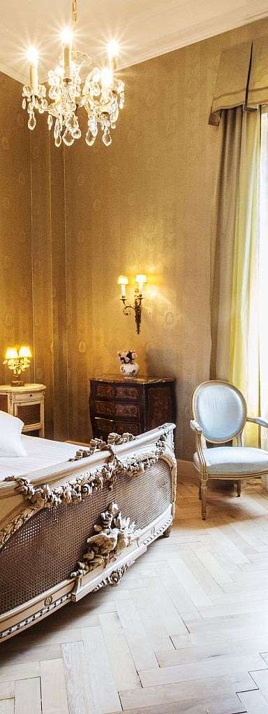 Camera elegante e raffinata