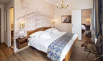 Chambre d'hôtel élégante