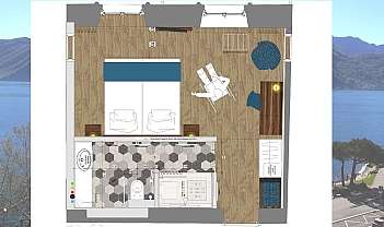 Projet de chambre avec vue