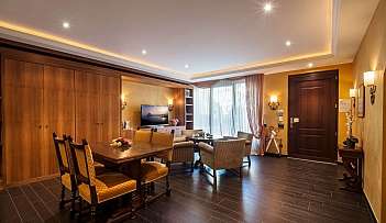 Elegante soggiorno moderno