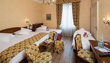 Camera accogliente e colorata