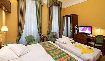 Camera elegante e accogliente