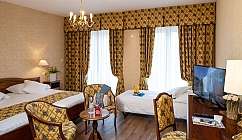 Camera elegante e accogliente