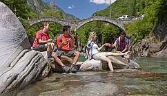 Gita estiva al fiume