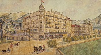 Hôtel historique au bord du lac