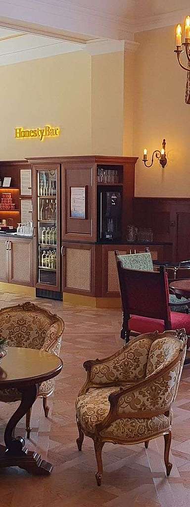 Elegante salotto d'hotel