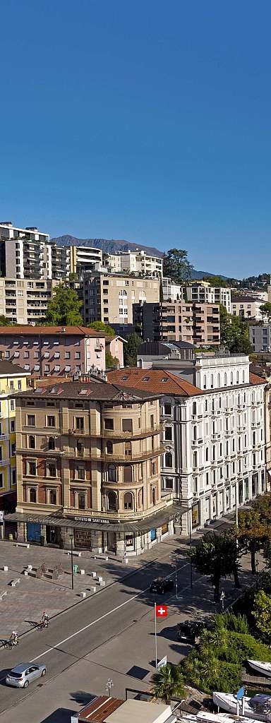 Lago e Architettura a Lugano