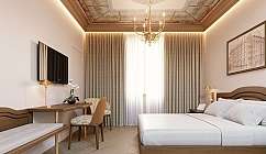 Camera elegante e moderna