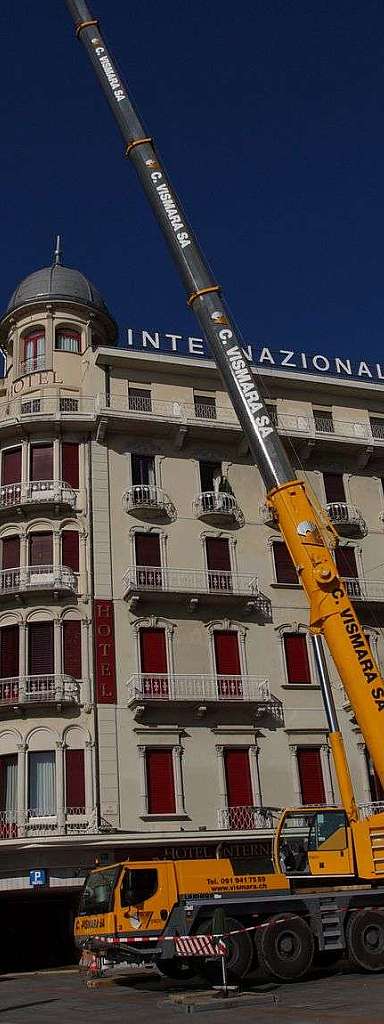 Cantiere in centro città