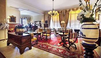 Elegante soggiorno d'hotel