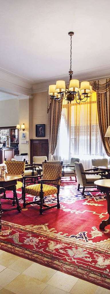 Elegante soggiorno d'hotel