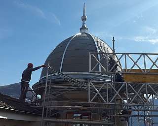 la restauration de la coupole