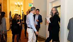 Alessandra Schmid visita hotel International au Lac Lugano