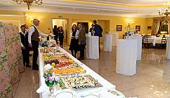 Buffet della serata dei 2 giubilei