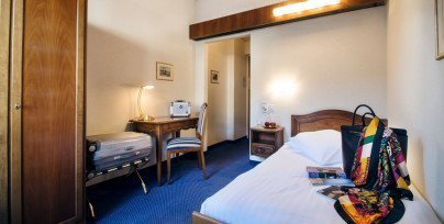 Single Classic room in the International au Lac Historic Lakeside Hotel