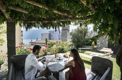 Garten des Hotel International au Lac Lugano