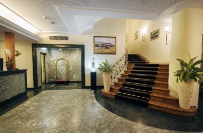 Eingangsbereich des Hotel International au Lac Lugano
