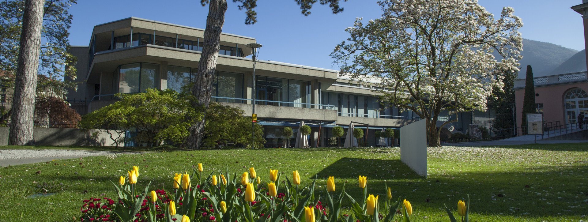 Backyard of the Convention Centre Lugano